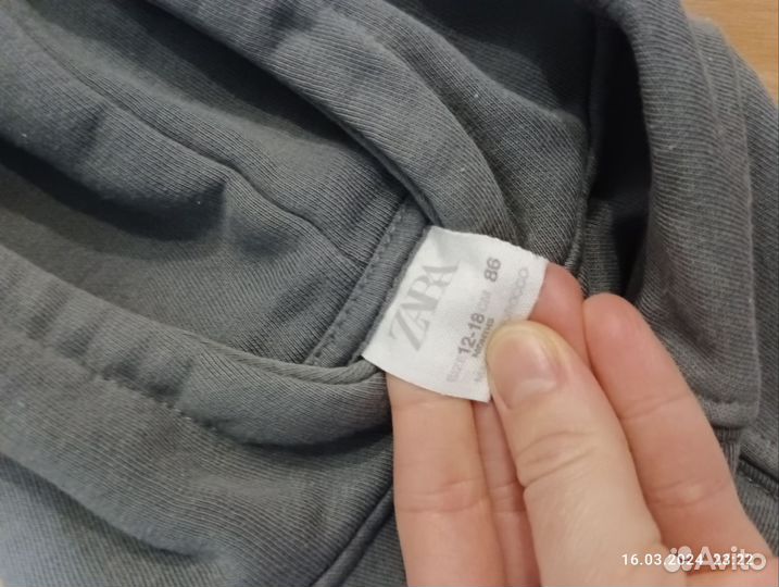 Одежда для девочки zara 80-86 р