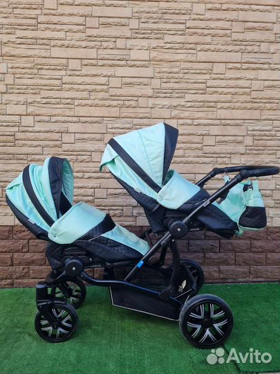 Коляска для двойни
