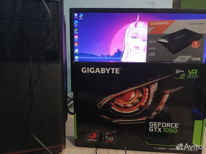 Игровой пк i5 / 1060 / 8гб