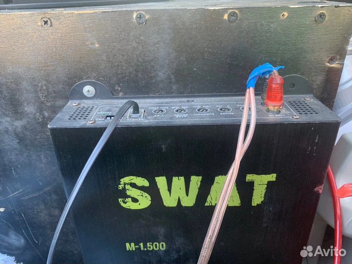Pride Eco 12 c усилителем swat M 1.500