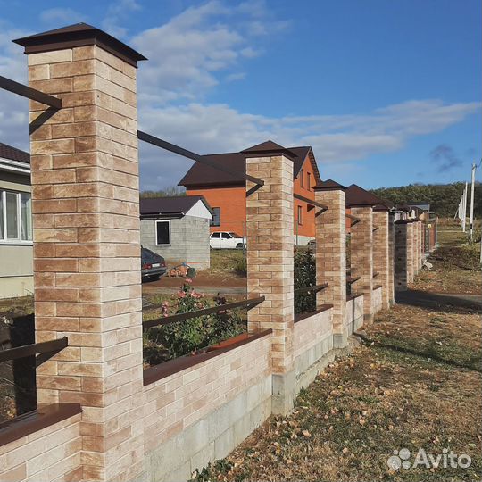 Кирпич для забора