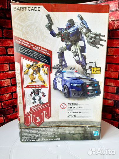 Transformers Barricade новый hasbro