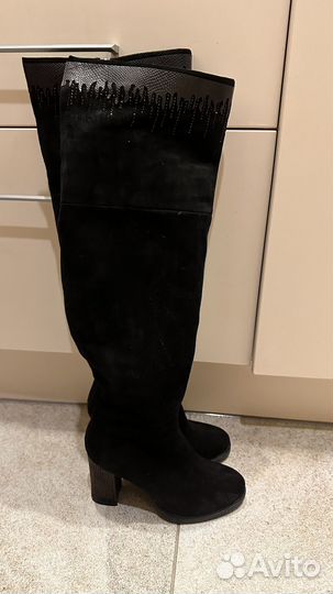 Сапоги ботфорты