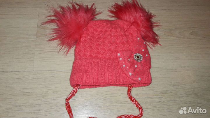 Шапка зимняя для девочки