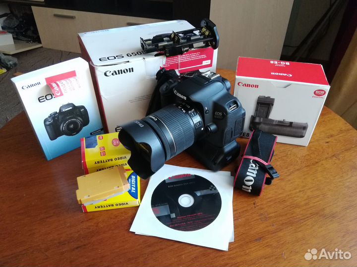Фотоаппарат Canon 650D