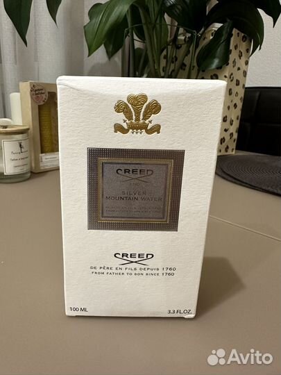 Creed Silver mountain water