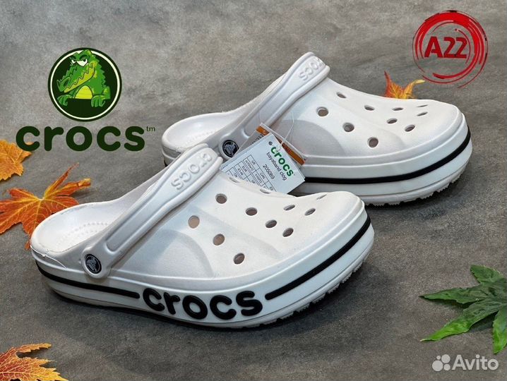 Шлепанцы летние резиновые Crocs (37-47)