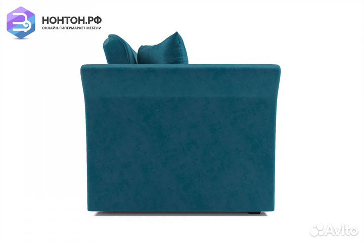 Диван выкатной Малютка 2 сине-зеленый