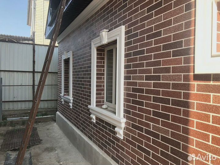 Гибкий кирпич на сетке