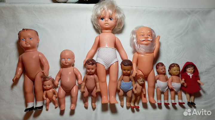 Куклы,пупсики редкие Тебу, Ари винтаж гдр, СССР