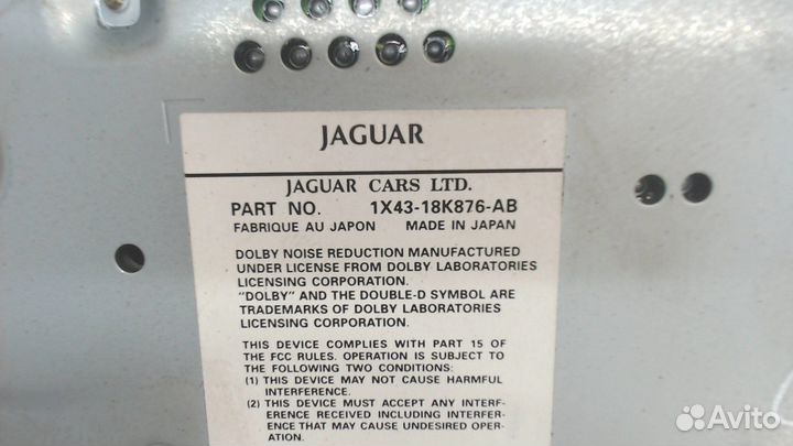 Магнитола Jaguar X-type, 2001