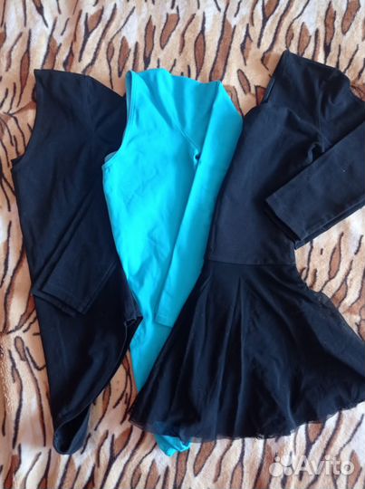 Купальник для танцев гимнастический рост 140-150