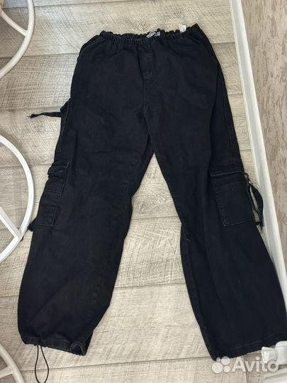 Джинсы широкие