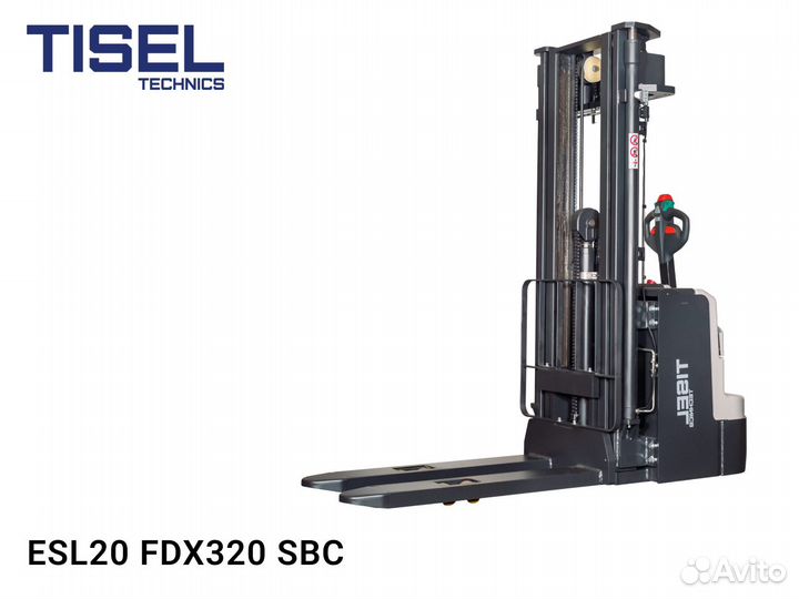 Штабелер самоходный Tisel ESL20 FDX320 SBC