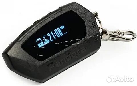 Брелок автосигнализации Pandora LCD D010 black