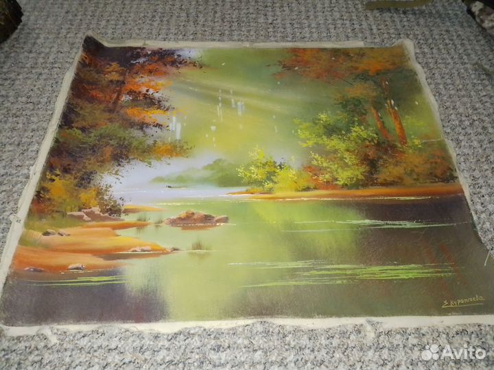 Старые картины маслом