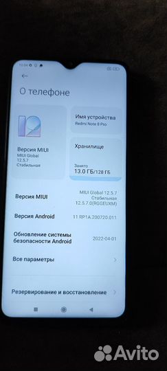 Xiaomi redmi note 8 pro 6 128gb