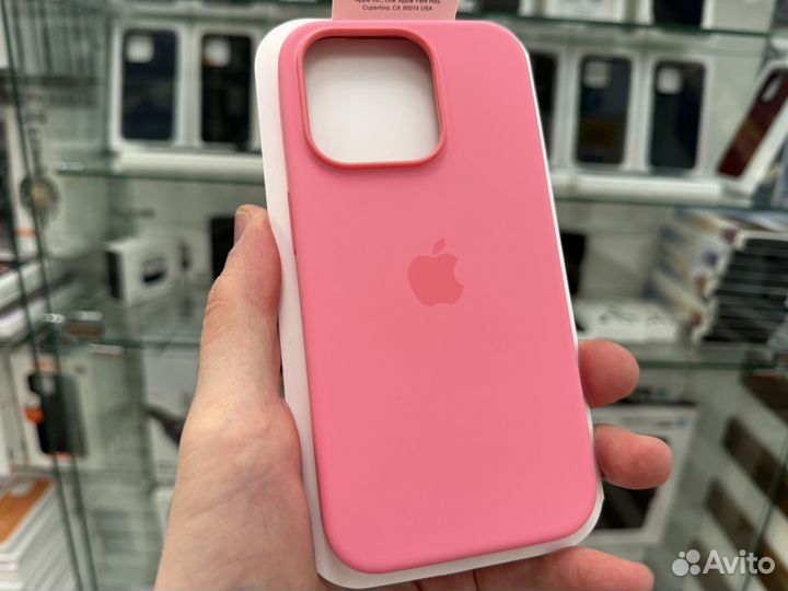 Новый чехол magsafe на iPhone 15 pro max - Pink