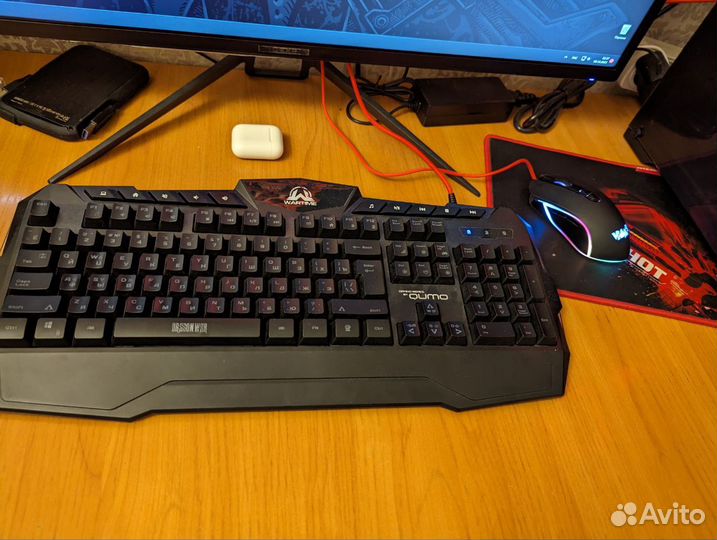 Игровой компьютер в сборе