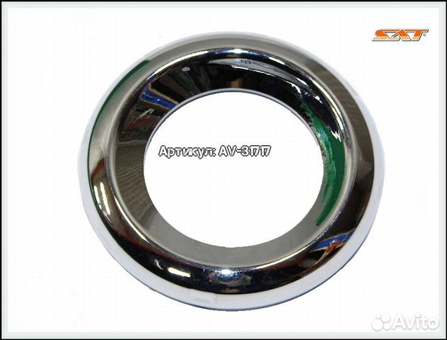 Оправа птф toyota RAV 4 2008 - 2012 sport правая хром