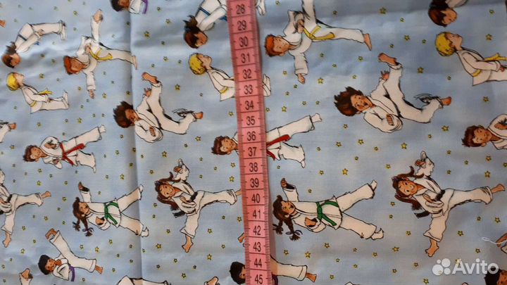 Отрезы тканей х/б пр-во Япония и США