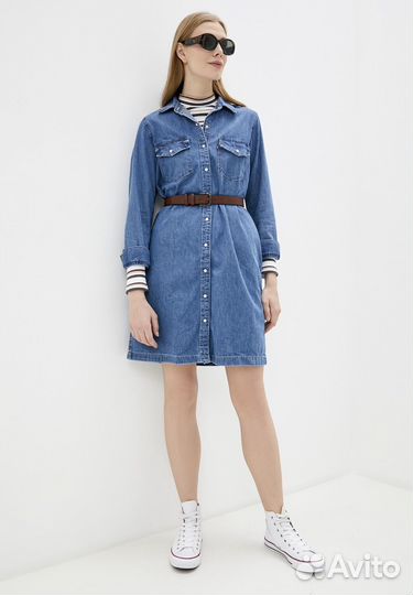 Джинсовое платье levis