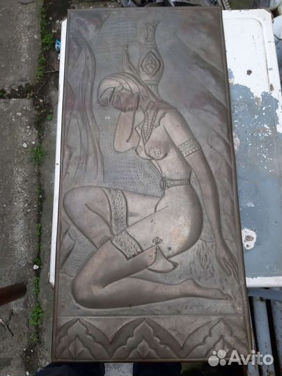 Картина медная чеканка