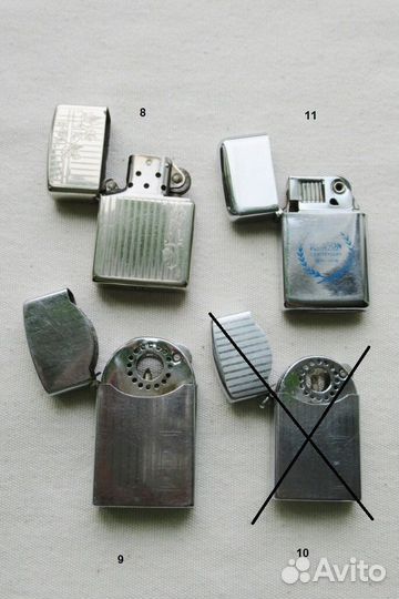 Зажигалки бензиновые винтажные