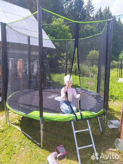 Батут с сеткой
