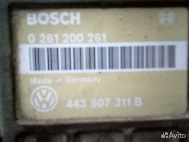 Эбу passat b3 1,8