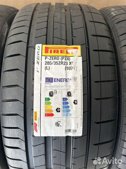 Pirelli P Zero PZ4 285/35 R23 и 325/30 R23 107Y