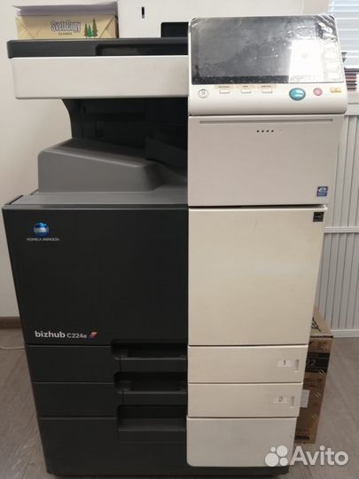 Konica Minolta bizhub c224e мфу а3 а4 цветной