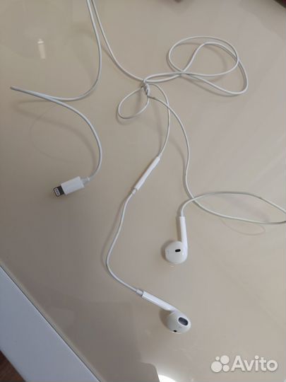 Наушники apple проводные lightning оригинальные