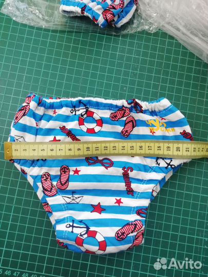 Чудо-трусики (плавки + шапочка) для бассейна