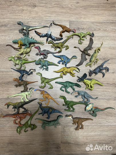 Динозавры jurassic world mattel