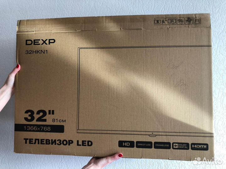 Телевизор LED dexp 32HKN1