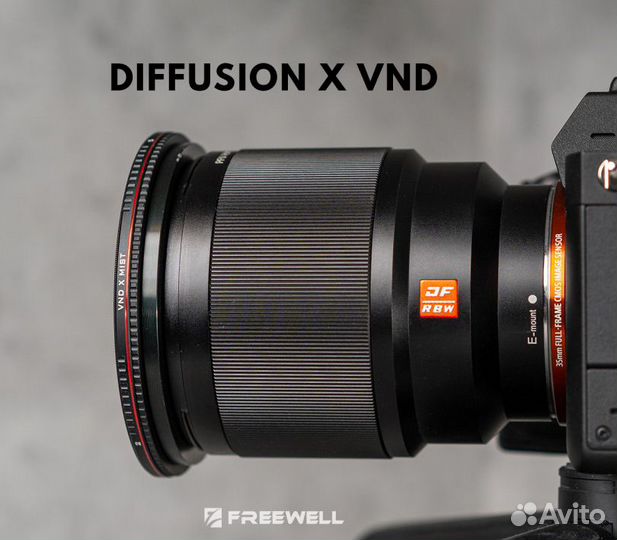 Светофильтр Freewell Hard Stop Variable ND 2-5 Stop 72 mm