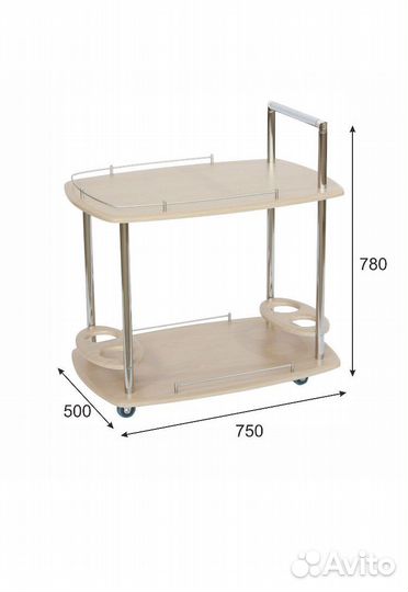 Стол на колесиках