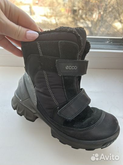 Сапоги зимние детские ecco