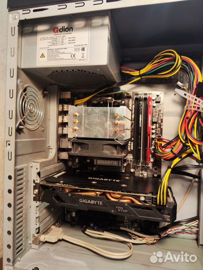 Игровой компьютер AMD FX/8GB/RX480/120SSD