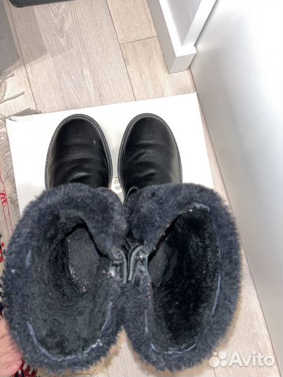 Сапоги зимние детские 38