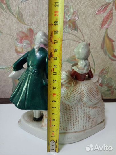 Статуэтка фарфор Германия дама и кавалер