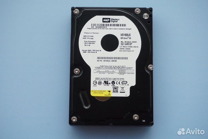 Western Digital / HDD / WD 160 Gb / SATA