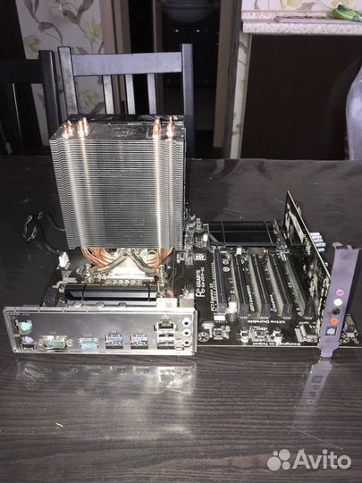 Мат.плата Gigabyte z87p-d3+i7 4770+озу 16gb+Охл.цп