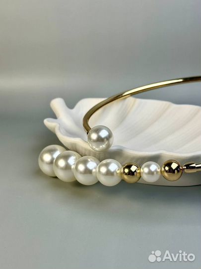 Чокер из жемчуга, трендовое колье