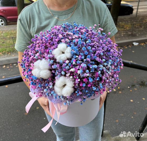 Букет из гипсофилы