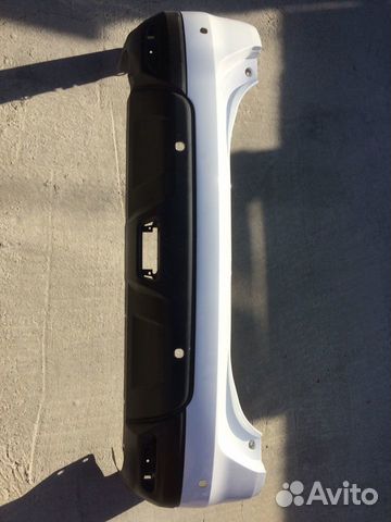 Задний бампер Nissan x-trail