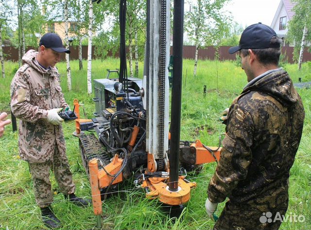 Установка винтовых свай