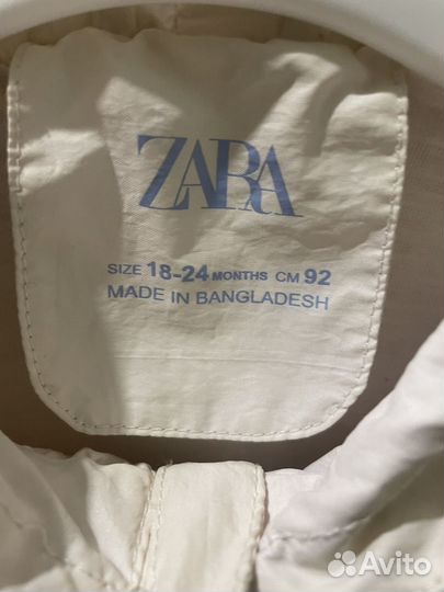 Ветровка Zara детская