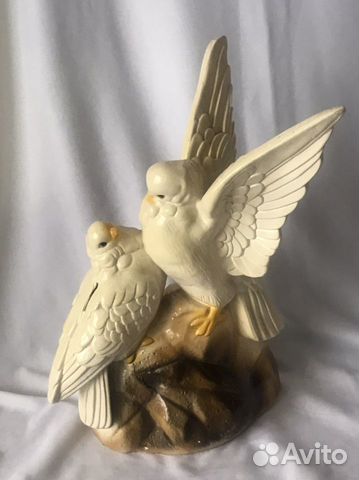 Фигурка статуэтка копилка «Голуби»